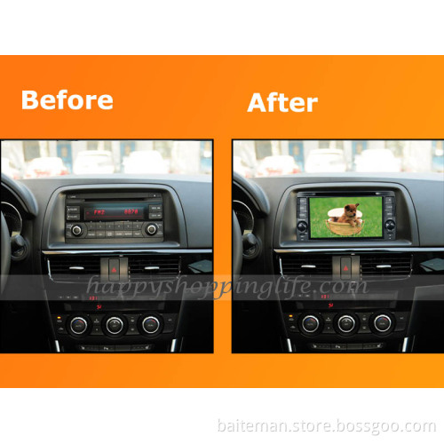 Android Car DVD Player GPS Navigation Wifi 3G for Mazda CX-5 Bluetooth Touch Screen